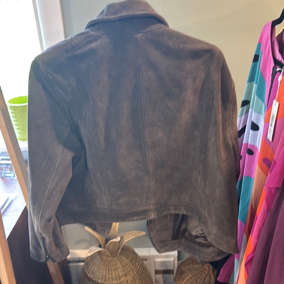 NWT Maha Suede Leather Jacket - Picture 8 of 10
